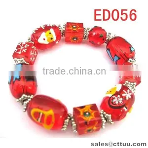 Kids Colored Enamel Bracelet With Charm thumbnail-2