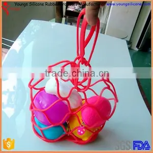 Multifuntional Basket Wine Mesh Bag Funny Decorative Wine Bottle Holder thumbnail-2