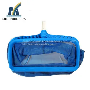 Professional Swimming Pool Cleaner - Spa Leaf Rake,Blue Leaf Skimmer With Mesh Frame Net thumbnail-2
