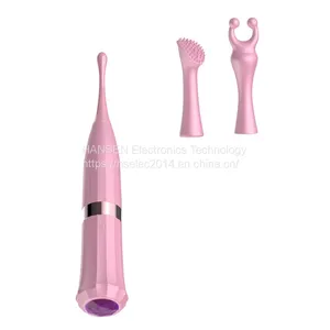 Love Pen Vibration Massager With Two Heads g Spot Vibrator Clitoral Stimulator for Women thumbnail-3