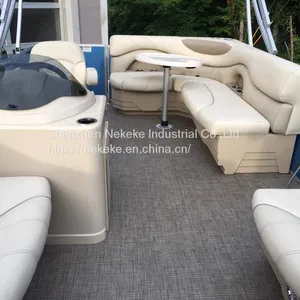 NEKEKE Width 200cm Soft PVC Self Draining Wave Pattern Boat Yacht Decking Sheet thumbnail-4