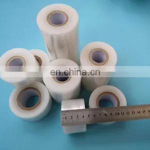 Factory Mini Stretch Film/ Hand Stretch Wrap Film/ Stretch Film Plastic Wrap Film PE Transparent Film thumbnail-2