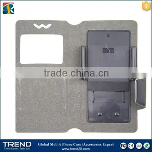 Universal Kickstand Wallet Leather Case for Cell Iphone thumbnail-5