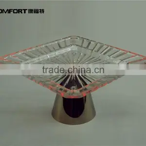 Luminous Cheap Square Clear Bar Use Serving Tray thumbnail-1
