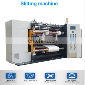 High Precision Advanced Speed Thin Film Slitting Rewinding Machine thumbnail-5
