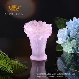 Crystal Sakura Flower Mini Mabkhara Handmade Bakhoor Ramadan Giveaways thumbnail-3