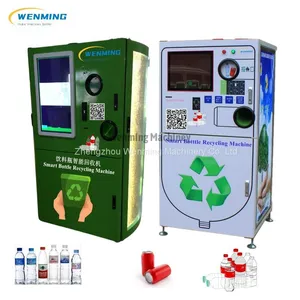 4G/WIFI Intelligent Beverage Bottle Recycling Machine Drink Bottle RVM Machine Smart Recycling Machine thumbnail-2
