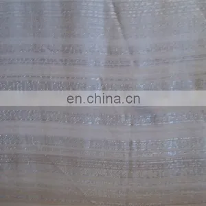 Bulk Stock Wholesale Price Cotton Poplin Sliver Lurex Shirting Fabric thumbnail-4