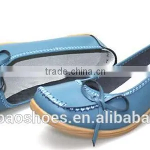 Factory Price Leather Ladies Casual Shoes thumbnail-1