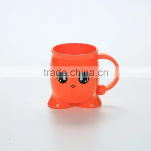 Reusable Cartoon Plastic Cups --Orange thumbnail-4