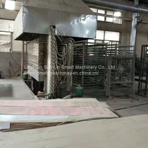 Woodworking Plywood Multi-layer Hydraulic Hot Press Machine With Loader and Unloader Line thumbnail-2