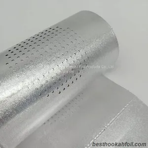 Various Good Quality Popular Square Price Packing Foil Roll Aluminum Hookah Foil Shiny Side thumbnail-1