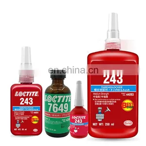 10ml 50ml 250ml Loctiter 243 Screw Glue Blue Medium Strength Thread Locker Oil Resistant Removable Anaerobic Glue thumbnail-1