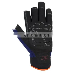 Synthetic Anti Vibration Safety Hand Work Gloves thumbnail-3