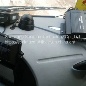 4CH HD CCTV Camera HDD Car Mobile DVR GPS H.264 Compression Format Vehicle MDVR thumbnail-2