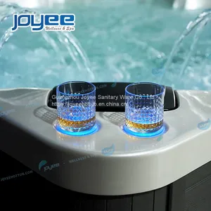 JOYEE Holiday Party Winter 5 Persons Best Acrylic Big Size Garden Hydro Whirlpool Outdoor Spa Hot Tub With Good Factory Price thumbnail-3
