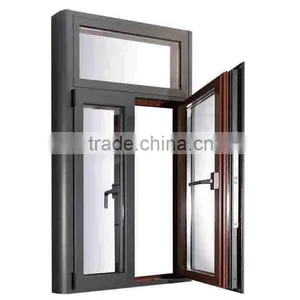 Australian Standard Aluminium Casement Windows With Blind Inside Double Glass Windows thumbnail-1