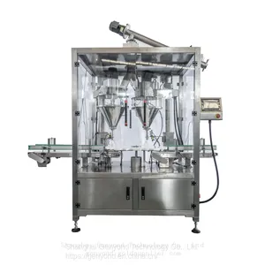Milk Powder Filling Machine Powder Tin Can Filling Packing Machine Price thumbnail-1