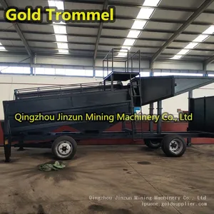 Small Scale Gold Mining Gold Washing Trommel thumbnail-2