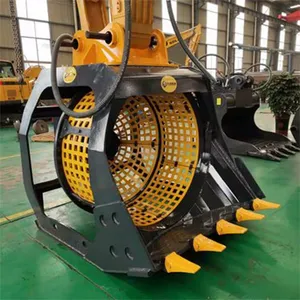 ZHONG XIE Engineering and Construction Machinery Hydraulic Rotary Screen Bucket thumbnail-3
