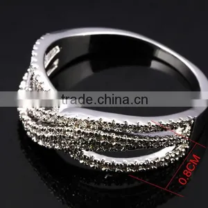 Newest Trend Cubic Zirconia Fine CZ Stones Wholesale Jewelry Setting Wedding Ring thumbnail-6