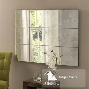 Vintage and High-End 1.1mm-10mm Antique Mirror for Decorative Purposes thumbnail-1