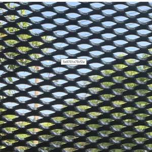 New Arrival Metal Sheet Aluminum Grille Mesh Rhombic Hole Expanded Mesh for Doors and Window thumbnail-1