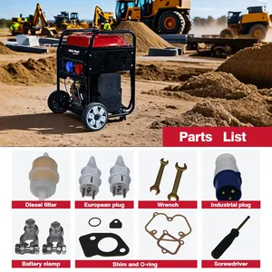 Emergency 8KW Dual Power Silent Inverter Diesel Generator thumbnail-5