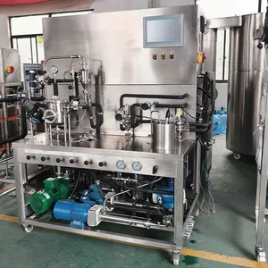 High Temperature Instant Sterilization Micro Production Line Online Homogeneous Filling System Experimental UHT Tubular Sterilizer thumbnail-4