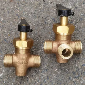 Marine External Thread Bronze Three-way Packed Plug Gb598-80 T/l Type With Ccs Certificate thumbnail-3