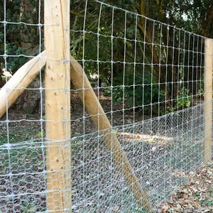 Wholesale Hot Dipped Galvanized Cattle Field Fence Low Maintenance Deer/Cow Guard Carbon Steel Frame With Livestock Fence Posts thumbnail-6
