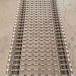 Stainless Steel Conveyor Belt for Cleaning Line, Great Wall Mesh Belt Customization thumbnail-1