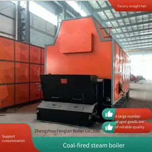 Biomass Chain Grate Steam Boiler With Automatic Feeding, 2/3/4/6 Tons in Stock, From the Original Manufacturer thumbnail-2