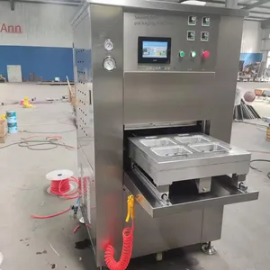 Modified Atmosphere Packaging Machine for Locking Freshness of Chilled Meat in Sealed Boxes, Vacuum Packaging Sealing Machine for Preserving Beef and Mutton thumbnail-2
