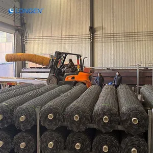 Rockfall Protection Netting G65 3 High Performance Anti Shedding SNS Active Protection Mesh Rockfall Barrier Mesh thumbnail-3