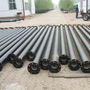 Epoxy Coated Ductile Iron Pipe Corrosion Resistant Chemical Wastewater Pipe thumbnail-3