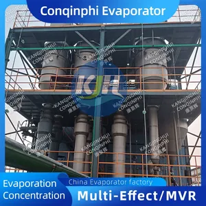 PLC Controlled ZLD Water Treatment System 304 Stainless Steel 220V Automatic thumbnail-1