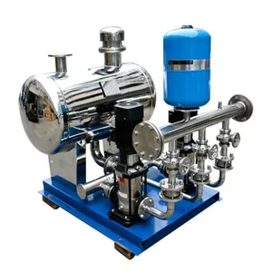 High Pressure No Negative Pressure Frequency Conversion Complete Secondary Booster Water Supply System thumbnail-1