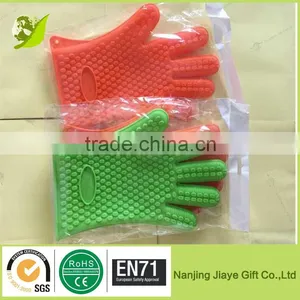 Silicone Double Oven Glove With Finger thumbnail-1