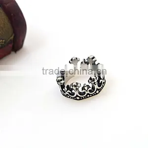 Big Stone Ring Designs Jewel Stainless Steel Gold Silver Rings New Model 2015 thumbnail-3