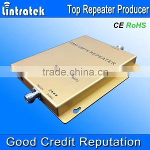 High Gain 70dB Dual Band Gsm 3g Repeater 900 2100mhz, Cellphone Signal Booster thumbnail-1
