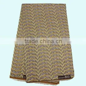 Wholesale Cotton African Real Wax Fabric for Dress W76 thumbnail-1