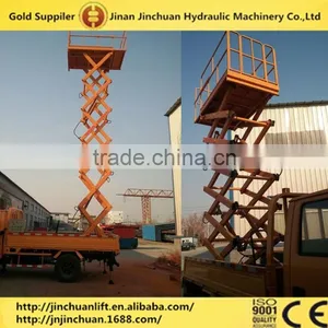 High Quality Hydraulic Vehicle Mounted Scissor Lift Platform/truck Mounted Scissor Lift LHSJCC0.3-12 thumbnail-4