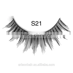 Top Quality 100% Human Hair Made False Eyelash With Customer Packing thumbnail-5