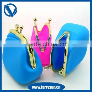 Wholesale Cheap Handbags Fashion Silicone Animals Coin Purse Ladies Cute Wallet thumbnail-5