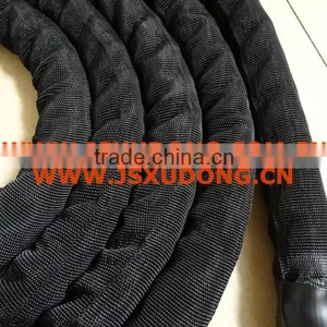 Black High Strength Fitness Battle Rope,outdoor Training Rope thumbnail-1