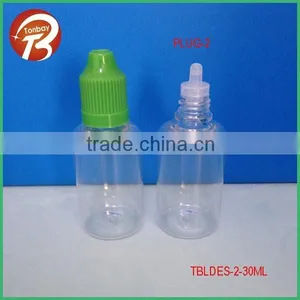 30ml Pet Bottle for e Liquid Nicotine Bottles With Short Dropper&childproof Cap thumbnail-1