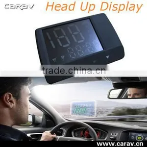 Universal LED Head Up Speed Display,Hud Head Up Display With Built in GPS Module For Speeding Car thumbnail-1