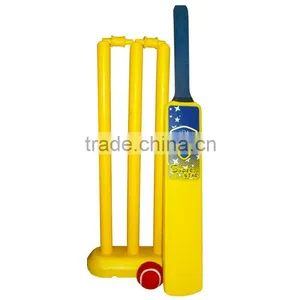 Kids Plastic Cricket Bat Set Branded thumbnail-1