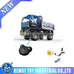 2.4g Building Block rc Truck Building Block Truck Building Block Toy thumbnail-1